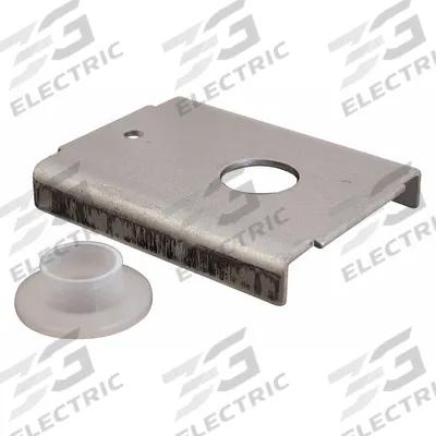 PRIME-LINE Closet Door Pivot Bracket: 1 3/8 in Wd, 1 7/8 in Ht - Hanging Door Pivots