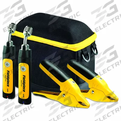 FIELDPIECE Charging Kit: Pressure/Temp, Pressure/Temp, -50°F to 257°F, 0 psi to 580 psi - Wireless Refrigeration Diagnostic Kits