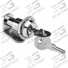 HOFFMAN Lock Kit: Lock Clamp Cover Junction Boxes, Steel (MPN ACLJIC). Key specifications — Finish: Chrome Plated; Brand: HOFFMAN; Accessory Type: Lock Kit; Application: Lock Clamp Cover Junction Boxes; Features: One Hole Must Be Drilled or Punched in the Cover to Receive the Cylinder Lock; Material: Steel.