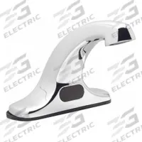 ZURN Sensor Faucet: AquaSense®, Cast Brass/Plastic, Chrome Finish, Centerset, Battery, Laminar, NPSM (MPN Z6915-XL-N). Key specifications — Brand: ZURN; Includes: In-Line Filter; Series: AquaSense®.