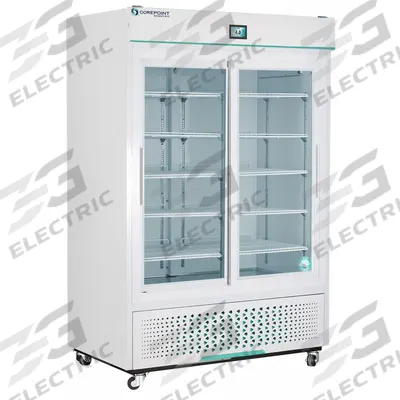COREPOINT SCIENTIFIC Medical and Lab Refrigerator: 47 cu ft, Upright, 1°C to 10°C - Pharmacy & Vaccine Refrigerators