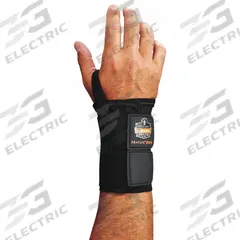PROFLEX BY ERGODYNE Wrist Support: Right, L Ergonomic Support Size, Black, Fits 7 to 8 in (MPN 4010). Key specifications — attr377055: PROFLEX BY ERGODYNE; attr328767: Right; attr328769: Black; attr328770: 7 to 8 in.