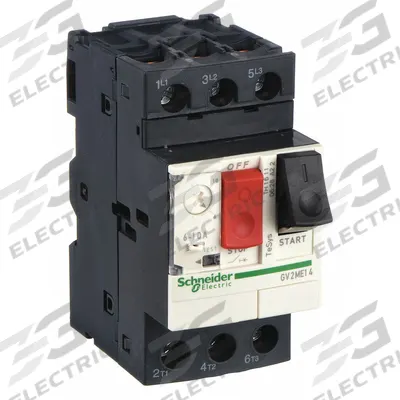 SCHNEIDER Manual Motor Starter: Non-Reversing, 3 Poles, 10 A, Thermal Protection - Non-Reversing Starters with Thermal Overloads