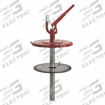 GRACO Hand Pump: Piston Action, Pump with Spout, Steel Housing - Lever Handle Grease Drum Pumps