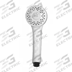 ENCORE Handheld Showerhead: ABS, White, 2 gpm Flow Rate, 2 7/8 in Handheld Showerhead Wd (MPN SS10-0100). Key specifications — Series: SaniShower.