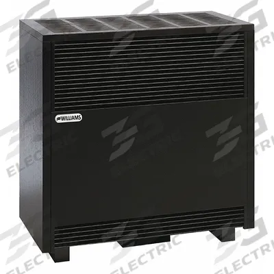 WILLIAMS COMFORT PRODUCTS Hearth Heater: Propane, Solid Face Cabinet - Freestanding Vented Gas Floor Heaters