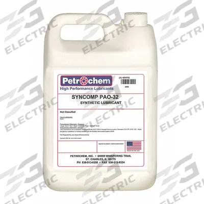 PETROCHEM Compressor Oil: 1 gal, Jug, 10 SAE Grade, 32 ISO Viscosity Grade - Air Compressor Oils