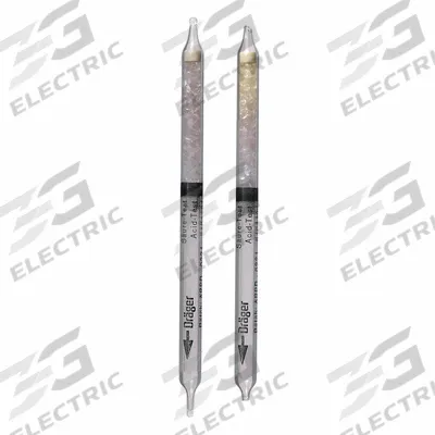 DRAEGER Detector Tube: DRAEGER Accuro, HCl, Gas Detection Tube, Acid ( HCl ), 3 sec - Gas Detection Tubes For Use In DRAEGER Accuro Pumps