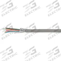 CAROL Power Limited and Communication Cable: 1,000 ft Cable Lg, 7 Strands, 22 AWG, Riser, Comm Cable (MPN E2008S.41.10). Key specifications — Application: Alarm Systems; Fire Rating: Riser; Insulation Material: S-R PVC; Jacket Material: PVC; Manufacturer Part Number: E2008S.41.10; Product Type: Communication Cable; Shielding Material: Overall Flexfoil Polyester Supported Aluminum Foil; Brand: CAROL.