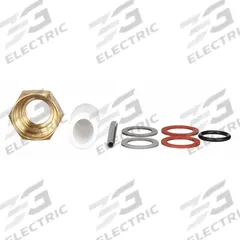 BRADLEY Manual Mixing Valve Repair Kit: Brass/Plastic (MPN S45-197). Key specifications — Material: Plastic; Includes: Screw; Brand: BRADLEY; Product Type: Manual Mixing Valve Repair Kit.