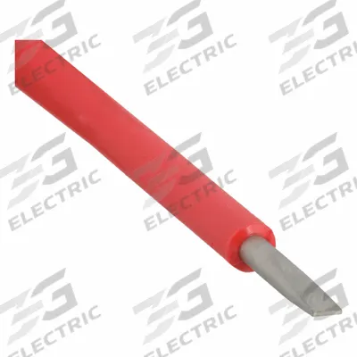 WERA Insulated Slotted Screwdriver: Kraftform, 3/32 in Tip Size, Std Lg - Insulated Slotted Screwdrivers