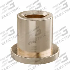Flanged Sleeve Bearing: Bronze, SAE 841, 3/16 in Bore, 5/16 in OD, 3/8 in Lg, -35°F to 300°F, 10 PK (MPN FF303-B). Key specifications — System of Measurement: Inch; Material Grade: SAE 841; Flange Type: Flanged; Brand: OILITE.