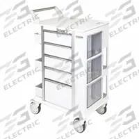 MARKETLAB Medical Procedure Cart: Aluminum, (2) Swivel/(2) Swivel with Brake, White, White (MPN 138758E). Key specifications — Material: Aluminum; Drawer Color: White; Brand: MARKETLAB; Caster/Wheel Configuration: (2) Swivel with Brake; Cabinet Color: White.
