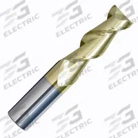 APPROVED VENDOR Square End Mill: Carbide, NF1 Coated, 2 Flute, 3/8" Mill Dia, 3/4" LOC, 2-1/2" OAL (MPN 313183)