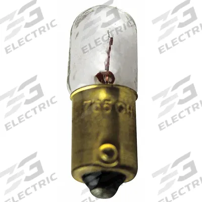 EATON Incandescent Bulb: Incandescent, Miniature Bayonet (BA9s), (T) Tubular - BA9s Single-Contact Miniature Bayonet Base Lamps