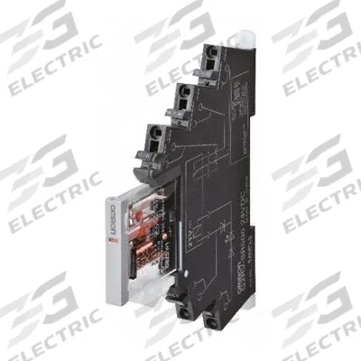 OMRON Slim Style Relays (next gen): 6 A Current Rating, 24V DC - Pre-Assembled Relay & Sockets