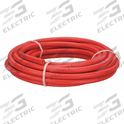 WESTWARD Battery Jumper Cable: 3/0 ga, 100 ft Cable Lg, Red - Cut to Length Jumper Cables