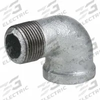 USA INDUSTRIALS Metal Pipe Elbow: 90° Elbow, 150 psi, 3/8 in x 3/8 in, Malleable Iron (MPN ZUSA-PF-23283). Key specifications — Maximum Operating Pressure: 150 psi; Thread Sealant Type: PTFE; Brand: USA INDUSTRIALS.