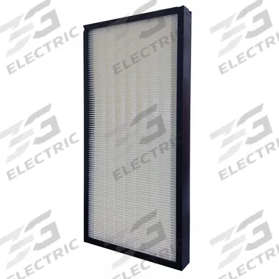 GRAINGER Minipleat Air Filter: 16 in x 24 in x 2 in, Synthetic, Beverage Board, No Header - MERV 14 Minipleat Air Filters