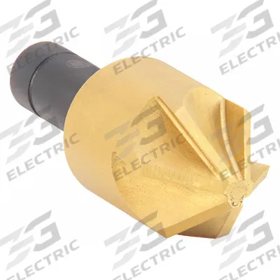 KEO Countersink: 82°, 6 Flute, 2 in Body Dia, 3/4 in Shank - Smooth-Finish Six-Flute Countersinks