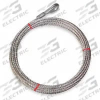 APPROVED VENDOR Wire Rope: Galvanized Steel, 7 x 19, 1,400 lb Working Load Limit, 100 ft Overall Lg (MPN 1DLB5). Key specifications — Brand: APPROVED VENDOR.