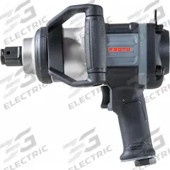 PROTO Air Impact Wrench: Full-Size, 1 in Drive, Pistol-Grip, Square, 1/2 in NPT Air Inlet, Std (MPN J199WP). Key specifications — attr1321013: NPT; attr1321026: No; attr1321019: Full-Size; attr1321030: PROTO; attr1321012: Standard; attr1321025: Square.