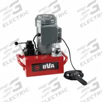 BVA HYDRAULICS Hydraulic Pump: 10,000 psi Max. Op Pressure, 397 cu in/min Max. Flow Rate, 120V AC (MPN PE40W4N02A). Key specifications — attr941810: PE40W4N02A; attr941817: 4-Way; attr941814: Retract.