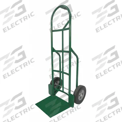 APPROVED VENDOR General Purpose Hand Truck: 800 lb, Single-Loop Handle, Green, Steel - Easy-Load Hand Trucks
