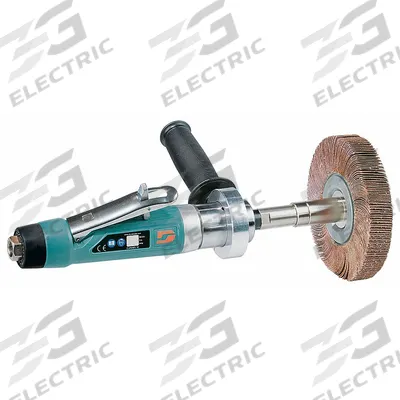 DYNABRADE Air Finishing Sander: 3 1/4 in Max, 1 hp, 34 cfm, 3/8 in NPT, 5/8 in Arbor - Inline-Mount Finishing Tools