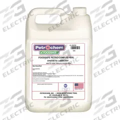 PETROCHEM Compressor Oil: 1 gal, Jug, 15 SAE Grade, 46 ISO Viscosity Grade, 130 Viscosity Index (MPN PETRO-COMP FG-40XL-001). Key specifications — attr59744: 130; attr59746: 46; attr59736: Yes; attr59735: Jug; attr59738: Petro-Comp FG-40Xl; attr59749: 15.