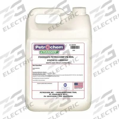 PETROCHEM Compressor Oil: 1 gal, Jug, 15 SAE Grade, 46 ISO Viscosity Grade - Air Compressor Oils