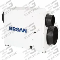 Duct Mount Dehumidifier: Residential Homes, Dedicated Return to Main Supply, Continuous Drain, 60 Hz (MPN Broan(R) 120 Pint Dehumidifier). Key specifications — Brand: BROAN.