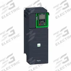SCHNEIDER Variable Frequency Drive: In Phase Three, Out Phase Three, 22 hp, IP21, No Bypass, Compact (MPN ATV930D18N4). Key specifications — Style: Compact; Color: Black/Green; Output Phase: Three.