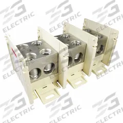 BURNDY Power Distribution Block: Open, Lug, Lug, 4 AWG – 500 kcmil For Line Side Wire Sizes (MPN BDBLCS6V3). Key specifications — attr1361688: Surface; attr1308686: BURNDY; attr1361672: Copper.
