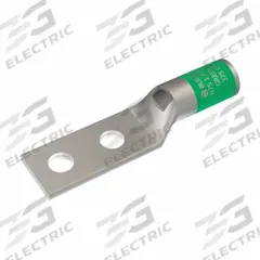 Compression Lug: For 1 AWG, Stranded Wire, 1/4 in Stud Size, Std, Copper Barrel (MPN YA1CL2TC14). Key specifications — Inspection Hole: Yes; For Wire Type: Stranded; For Wire Sizes: 1 AWG; Brand: BURNDY; Manufacturer Part Number: YA1CL2TC14.