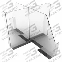 DIAMOND STORAGE SOLUTIONS Basket Divider: 13 3/4 in, 18 in Overall Wd, Clear (MPN DVS-DIVR-3015-KIT). Key specifications — Compatible Manufacturer Model Number: DVS-30-18-14-DUA-TBL; Brand: DIAMOND STORAGE SOLUTIONS; Material: Polycarbonate.