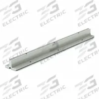 PBC LINEAR Linear Shaft Support Rail: 40 mm Shaft Dia, 400 mm Lg, Unfinished, Aluminum (MPN SRM40PD-0400-SL). Key specifications — attr111735: PBC LINEAR; attr111741: Unfinished.