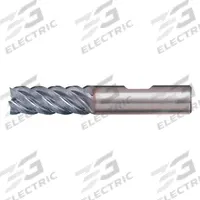 CLEVELAND Square End Mill: Carbide, TiAlN Coated, 5 Flute, 3/4" Mill Dia, 3-1/4" LOC, 6" OAL (MPN C80449)