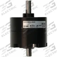 SMC Rotary Air Actuator: Single Vane Actuator, 180° Rotation Angle, 32 in-lb Output Torque, Metric (MPN NCRB1BW30-180SE). Key specifications — attr293632: NCRB1BW30-180SE; attr294754: SMC; attr947098: Non-Magnetic Piston; attr947108: Basic; attr947133: Metric; attr1108504: Axial Ported.