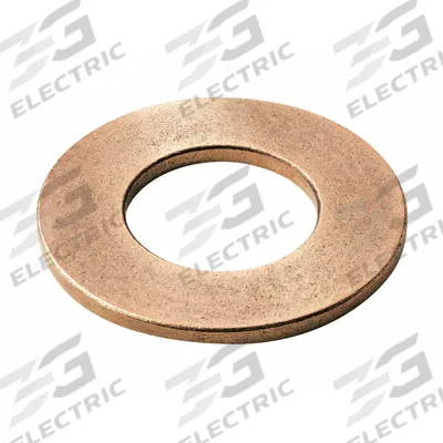 OILITE Thrust Washer: 9/16 in Bore, Bronze, SAE 841, 1 1/4 in OD, 0.062 in Thick - General Purpose Lubricated Metallic Thrust Washers