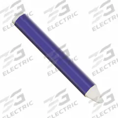 TRU-FLATE Tire Marking Crayon: Tire Crayon, White, Wax, 4 5/8 in Overall Lg, 1/2 in Overall Wd (MPN 17-235). Key specifications — Brand: TRU-FLATE; Color: White; Material: Wax.