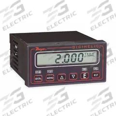 DWYER Digital Panel Meter: 9,999 Display Span - Max, 100 V AC – 240 V AC, 132 V DC – 240 V DC, 9,999 (MPN DH-014). Key specifications — attr1042966: DH-014; attr1042969: +/-0.5%; attr1042981: Black; attr1042982: LCD; attr1042990: Instructions; attr1042993: 4X; attr1043003: Differential Pressure Controller; attr1043006: DH.