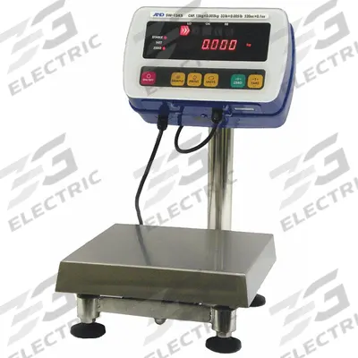 A&D WEIGHING Food Scale: 15 in Weighing Surface Dp, 11 3/4 in Weighing Surface Wd, LED - Food Scales