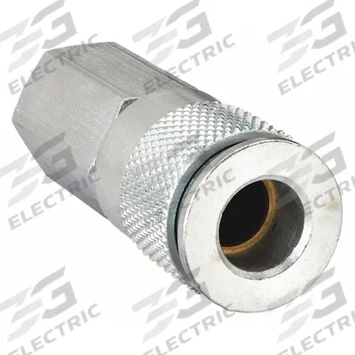 SPEEDAIRE Quick Connect Hose Coupling: 1/2 in Body Size, 1/2 in Hose Fitting Size - Industrial Interchange Brass/Steel Quick-Connect Air Coupling Bodies