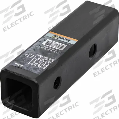 BUYERS PRODUCTS Hitch Adapter: 2 in Compatible Hitch Size, 1/2 in Inside Dia - Receiver Tubes