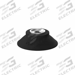 PIAB Vacuum Pad Assembly: Flat, G3/8 in, 50 mm Pad Dia, Nitrile/PVC, Black, 60A, PAF (MPN S.PAF50NP60.G38M.01). Key specifications — attr1019101: S.PAF50NP60.G38M.01; attr1019103: PIAB; attr1019107: 60A.