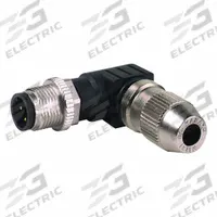 MURRELEKTRONIK Circular Connector: A Coded, 3 Pin, M12 Screw, IP67, IDC, 90° Angle (MPN 7000-12541-0000000). Key specifications — Connector Body Type: Pin; Coding: A; Brand: MURRELEKTRONIK; Voltage Rating: 32V DC; Thread Size: M12; Mounting Style: Screw; IP Rating: IP67; Connector Orientation: 90° Angle.
