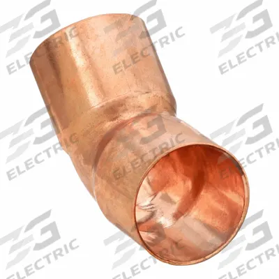 NIBCO Sweat Fitting Tee: 1 in CTS x 1 in CTS, Cup x Cup, Wrot Copper (MPN 9043001) - Wrot Copper Tube Fittings