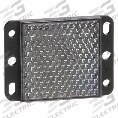 TELEMECANIQUE SENSORS Corner Cube Reflector: Non-Polarized, Rectangular, Acrylic - Rectangular Mountable Reflectors