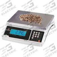 MEASURETEK Shipping Scale: 6 lb Wt Capacity - Imperial, 8 3/4 in Weighing Surface Dp, g/kg/lb/oz (MPN GGS_42961). Key specifications — attr1359871: 0.1 g/0.0002 lb; attr1359875: RS-232; attr1359893: Stainless Steel.